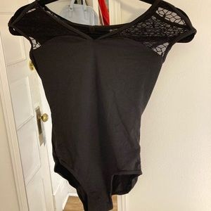 Bloch cap-sleeve leotard